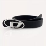 D Buckle Belt – Minimalist Designer Style