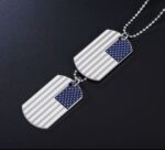 Minimalist Dog Tag Chain Necklace - Image 2