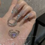 Moonlight Aesthetic Ring Set - Image 2